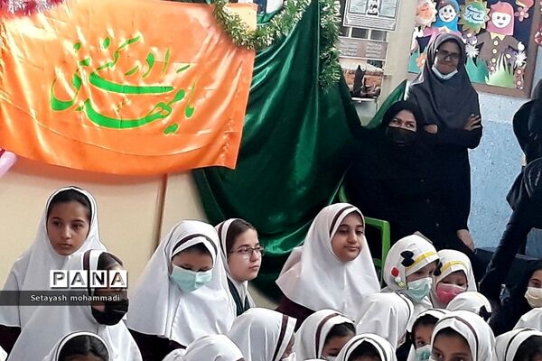 جشن نیمه شعبان در دبستان حضرت  زهرا(س) ۲ رودهن