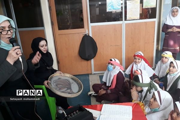 جشن نیمه شعبان در دبستان حضرت  زهرا(س) ۲ رودهن