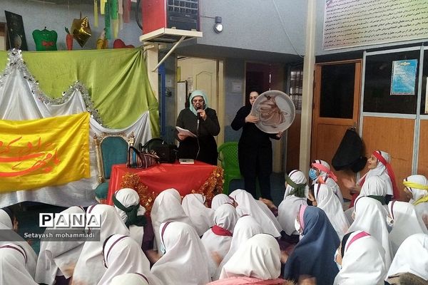 جشن نیمه شعبان در دبستان حضرت  زهرا(س) ۲ رودهن