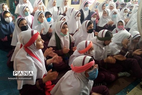 جشن نیمه شعبان در دبستان حضرت  زهرا(س) ۲ رودهن