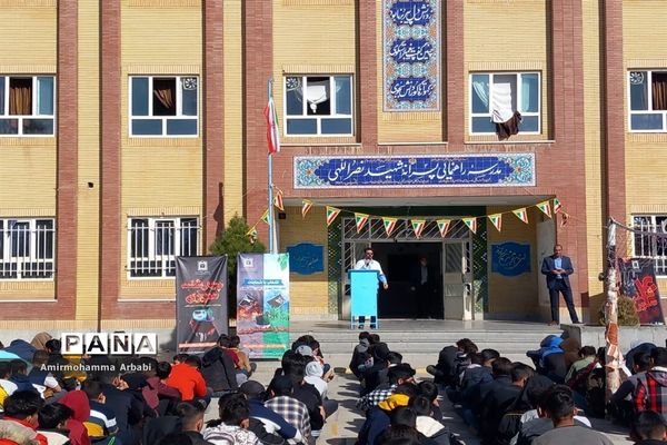 مانور آتش‌نشانی و اورژانس در مدارس تربت جام