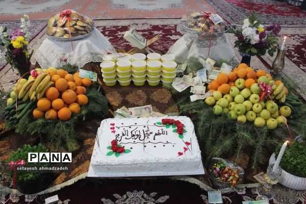 جشن ولادت امام زمان(عج) در روستای تیله نو گلوگاه