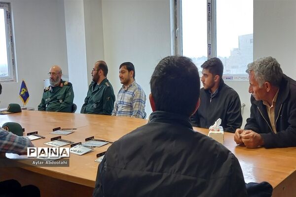 بازدید معاون عملیات سازمان بسیج کشور از حوضه درحال ساخت بسیج،  شهرستان قرچک