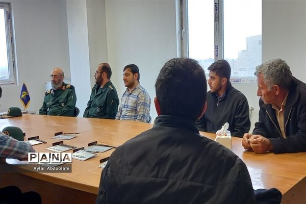 بازدید معاون عملیات سازمان بسیج کشور از حوضه درحال ساخت بسیج،  شهرستان قرچک