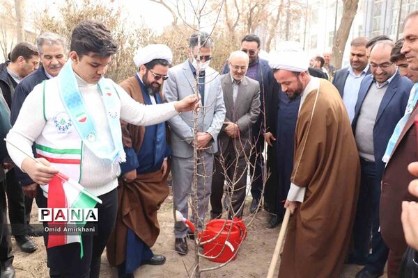 مراسم گرامیداشت روز درختکاری و هفته منابع طبیعی
