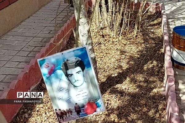 مراسم کاشت نهال در روز درختکاری در مدارس فشافویه