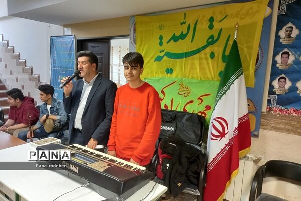 جشن نیمه شعبان و انتظار در هنرستان آیت‌الله هاشمی رفسنجانی رودهن