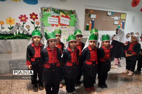 جشن نیمه شعبان در دبستان حقیقت منطقه ۱۳