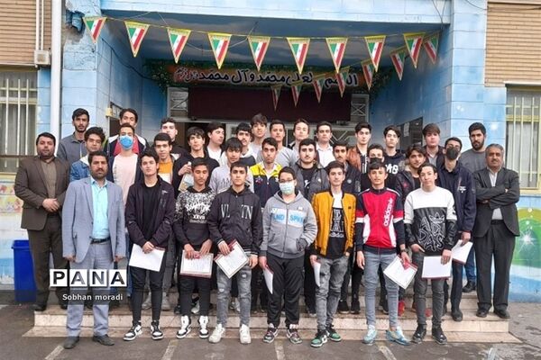 جشن نیمه شعبان در مدرسه ابوالفضل بصام قرچک