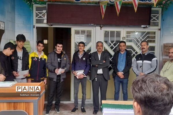 جشن نیمه شعبان در مدرسه ابوالفضل بصام قرچک