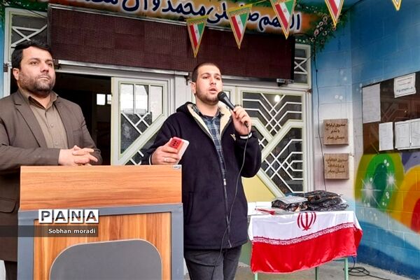 جشن نیمه شعبان در مدرسه ابوالفضل بصام قرچک