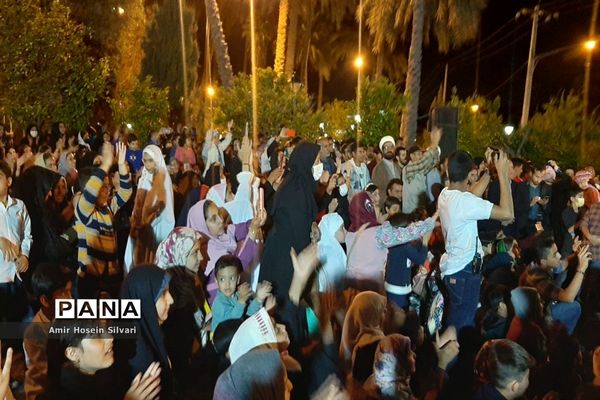 اجرای بیش از ۱۳ سرود دانش‌آموزی  و برنامه‌های مفرح در روز میلاد امام زمان (ع) در جهرم