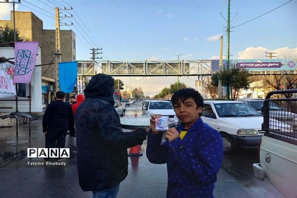 برپایی موکب سربازان حضرت ولیعصر(عج) در ملارد