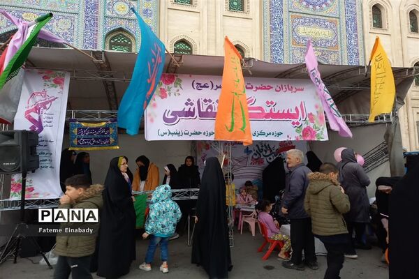 برپایی موکب سربازان حضرت ولیعصر(عج) در ملارد