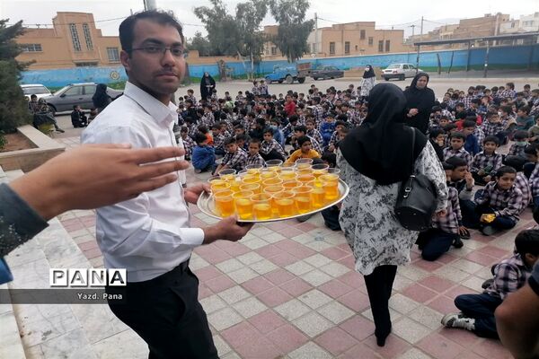 پویش عید امید دبستان حافظ ناحیه یک یزد