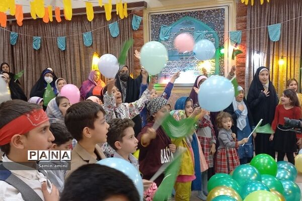 جشن نیمه شعبان ویژه کودکان در دفتر امام‌ جمعه رودهن