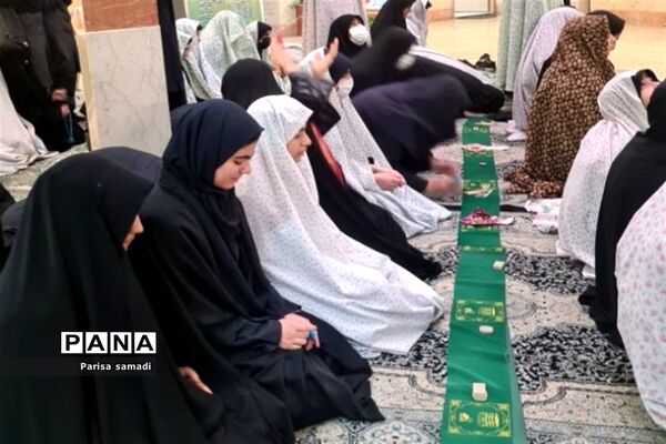 برپایی جشن بزرگ نیمه شعبان در دبیرستان فرهنگ ۱۳