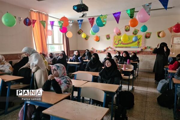 برپایی جشن بزرگ نیمه شعبان در دبیرستان فرهنگ ۱۳