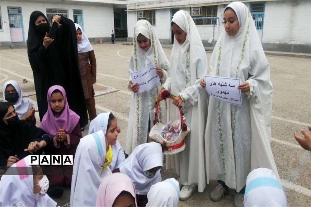 جشن نیمه شعبان در مدارس کارون