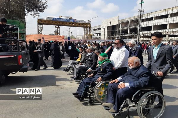 تجمع منتظران ظهور امام عصر (عج)  در مشهد