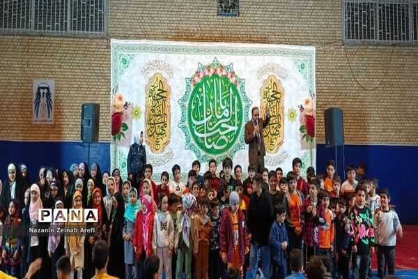 مراسم جشن نیمه شعبان در سالن ورزشی نواب اسلامشهر