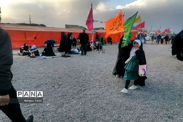 خدمت‌رسانی موکب‌های نیمه شعبان در بلوار پیامبر اعظم قم