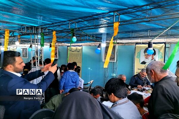 خدمت‌رسانی موکب‌های نیمه شعبان در بلوار پیامبر اعظم قم