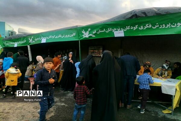 خدمت‌رسانی موکب‌های نیمه شعبان در بلوار پیامبر اعظم قم