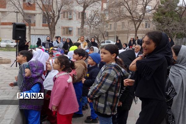 برگزاری مراسم طلوع امید، به بهانه نیمه شعبان در منطقه ۱۴