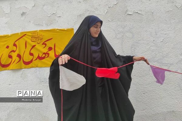 موکب مدرسه حضرت فاطمه زهرا (س) به مناسبت ولادت امام زمان (عج)