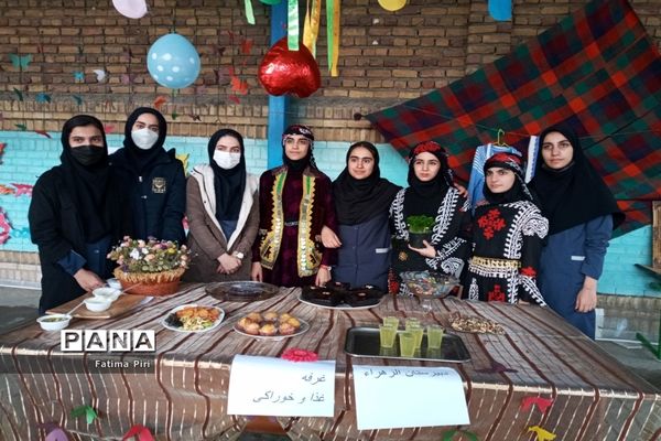 برگزاری ایستگاه صلواتی در دبیرستان الزهرا(س)