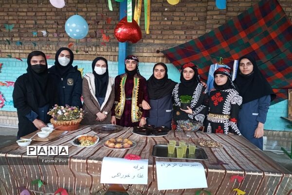 برگزاری ایستگاه صلواتی در دبیرستان الزهرا(س)