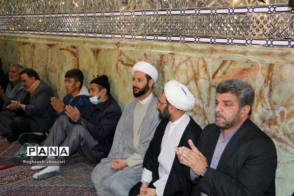 جشن نیمه شعبان در آستان مقدس امامزاده بی بی سکینه صفادشت