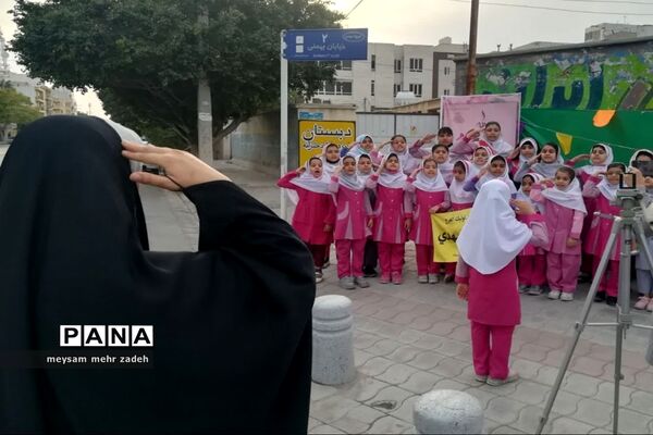 ایستگاه صلواتی به مناسبت  میلاد حضرت مهدی موعود (عج) در بوشهر