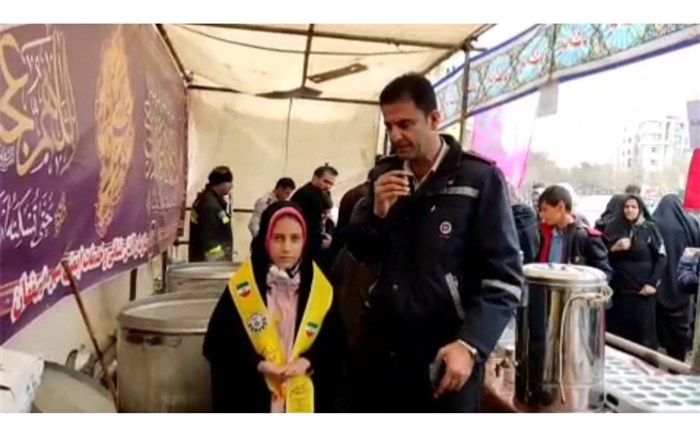 برپایی موکب  نیمه شعبان در  شهر اصفهان  /فیلم