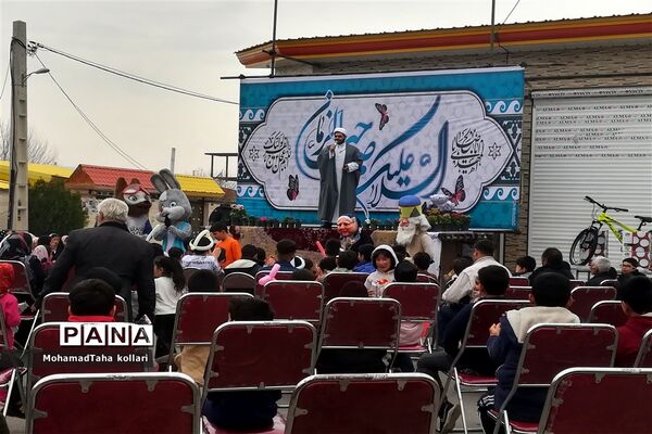 برگزاری جشن میلاد امام زمان (عج) در شهر جوادآباد