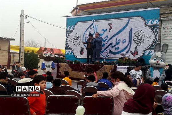 برگزاری جشن میلاد امام زمان (عج) در شهر جوادآباد