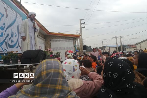 برگزاری جشن میلاد امام زمان (عج) در شهر جوادآباد