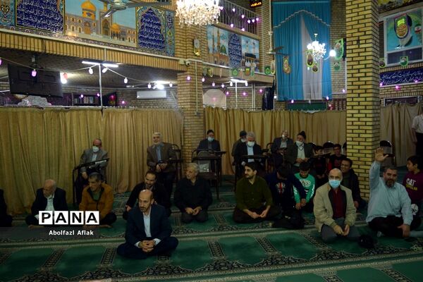 برگزاری جشن بزرگ نیمه شعبان در مسجد حوری منطقه ۱۴