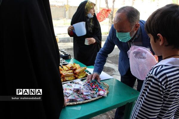 ایستگاه صلواتی در مساجد کرمانشاه به مناسبت نیمه شعبان
