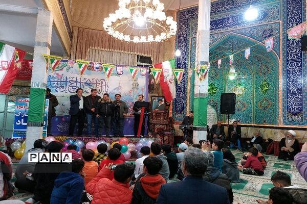 جشن ولادت حضرت مهدی(عج) در منطقه ۱۸