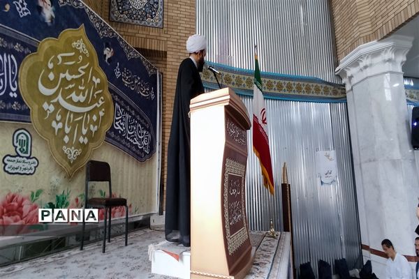 مراسم نماز جمعه کهریزک