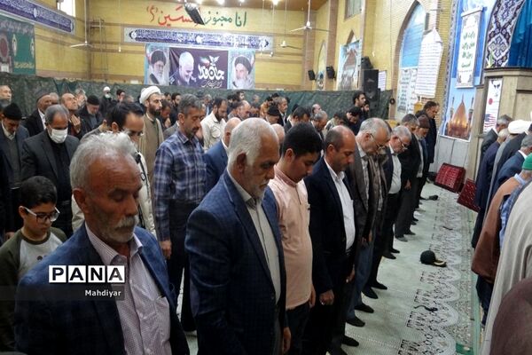 برگزاری نمازجمعه در شهر جوادآباد