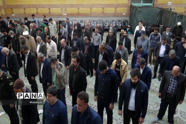 برگزاری نمازجمعه در شهر جوادآباد