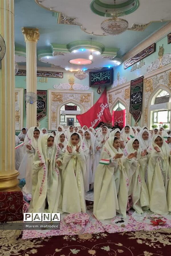 جشن تکلیف فرشته‌های مهدوی در شادگان