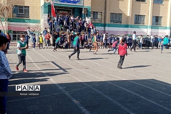 برگزاری المپیاد ورزشی درون مدرسه‌ای در دبستان پسرانه میعاد بهارستان‌2