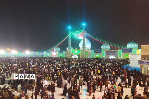 جشن نیمه شعبان در مسجد جمکران