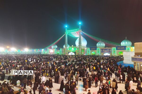جشن نیمه شعبان در مسجد جمکران
