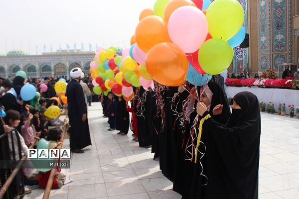 همایش کالسکه سواران نسل ظهور در مسیر مسجد جمکران