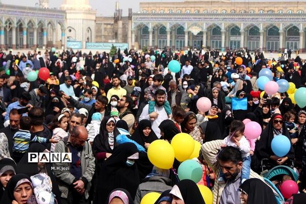 همایش کالسکه سواران نسل ظهور در مسیر مسجد جمکران